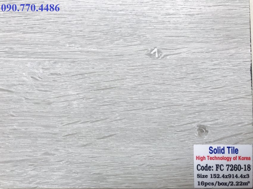 Sàn Nhựa Solid Tile 7260-18